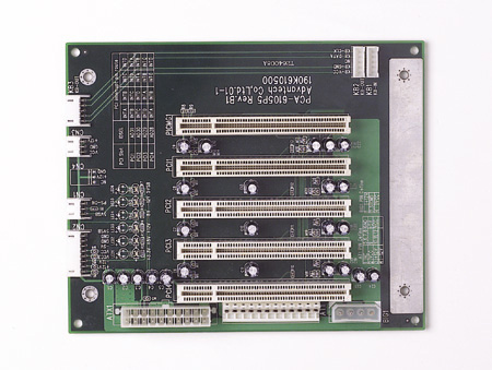 ハーフサイズSBC用, 5スロット　Pure PCIバックプレーン　5PCI